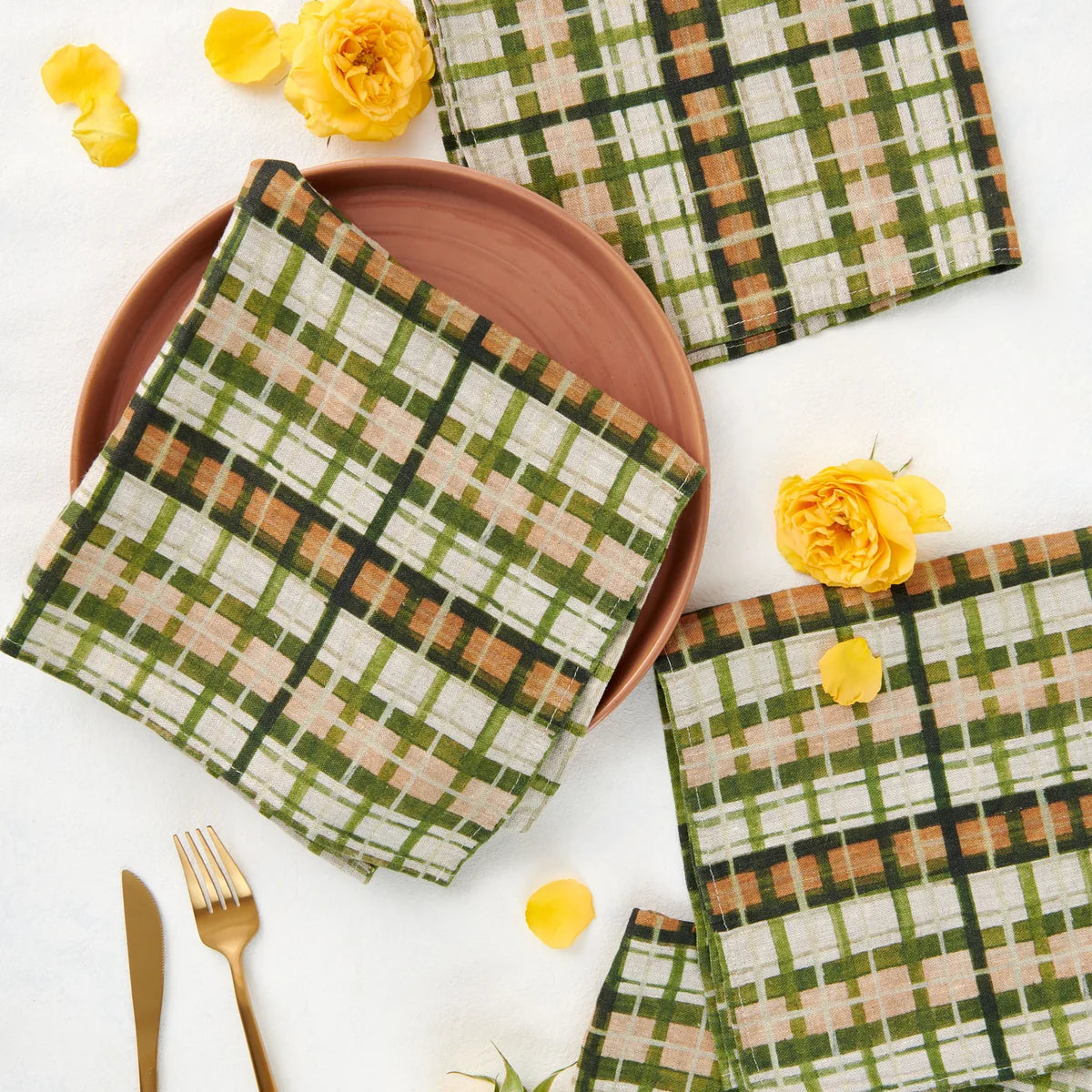 Darling Lemon Dinner Napkins