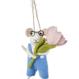 Mouse Felt Ornament