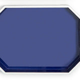 Blue Rectangular Lacquer Tray