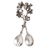 Metal Branch Salad Servers
