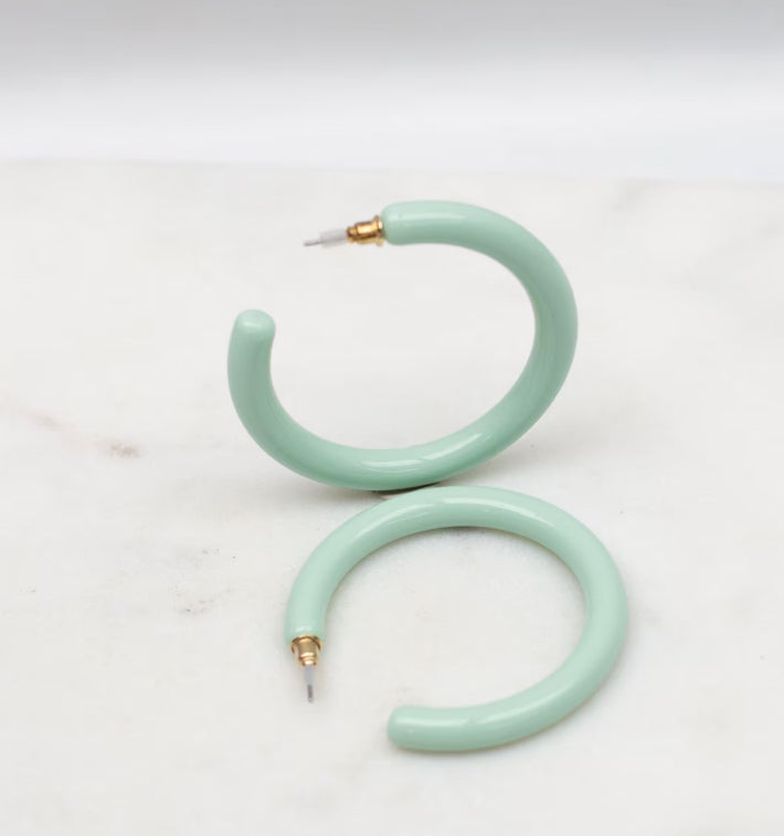 Grace Hoop Earrings