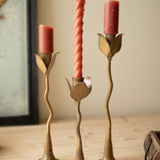 Taper Candle Holders Tulips