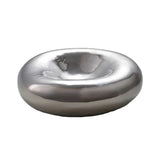 Chrome Stoneware Bowl