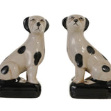 Hand Painted Vintage Reproduction Dogs- Set of 2