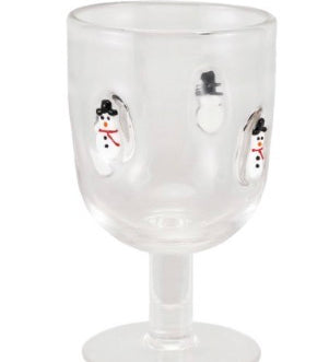 Holiday Stemmed Wine Glass
