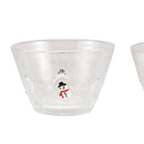 Glass Bowl with Embedded Holiday Icons