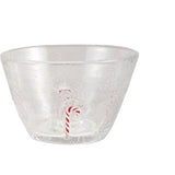 Glass Bowl with Embedded Holiday Icons