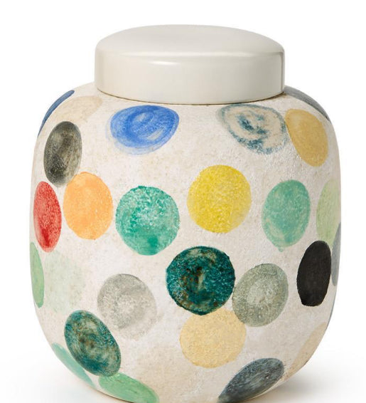 Colorful Circle Dot Vase