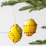 Cloved Lemon Ornaments