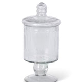 Decorative Jar Clear Glass