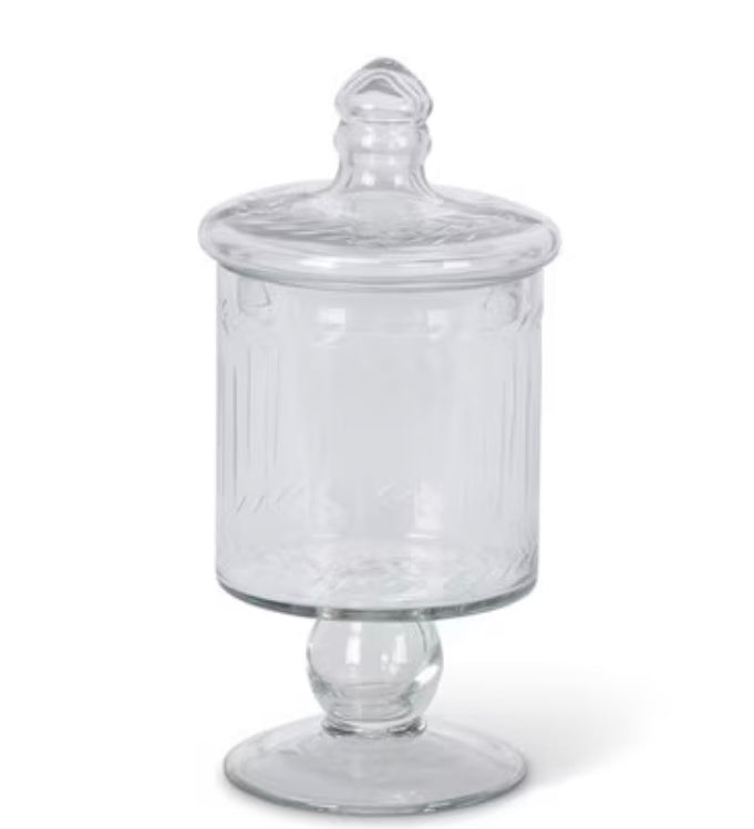 Decorative Jar Clear Glass