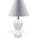 Bari Mini Plum Crystal Lamp