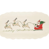 Santa’s Sleigh & Reindeer Platter