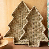 Woven Vine Christmas Tree Basket