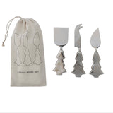 Stainless Steel & Aluminum Cheese Knives