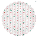 Festive Icon Stripes Large Tray
