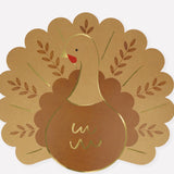 Folk Turkey Paper Placemats