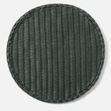 Annmarie Rattan Placemat Hunter Green Round