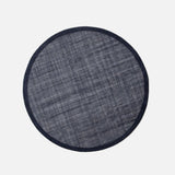 June Round Placemat Dark Navy