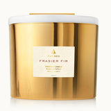 Frasier Fir 3 Wick Gold Candle