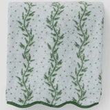 Weezie Scallop Patterned Towels Willow
