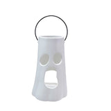 Ceramic Ghost Lantern White