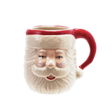 Stoneware Santa Mug