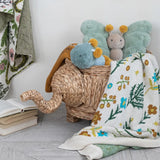 Water Hyacinth Elephant Shaped Basket