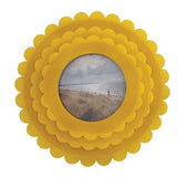 Resin Scalloped Photo Frame