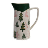 Pitcher With Trees