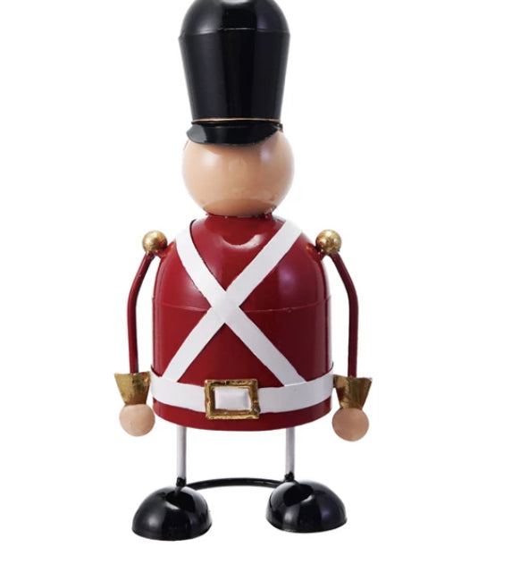Metal Soldier With Spring