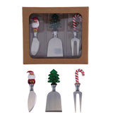 Cheese Knives With Holiday Icon Handle
