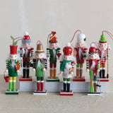 Pinewood Nutcracker Ornament 6”