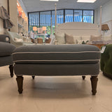 Lee Pavilion Slate Ottoman