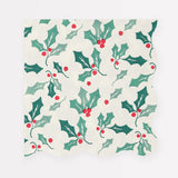 Holly Pattern Small Napkins