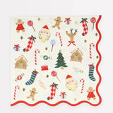 Jolly Christmas Large Napkins