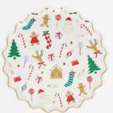 Jolly Christmas Side Plates