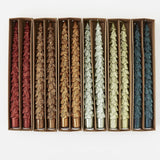 Metallic Tree Taper Candle
