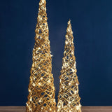 Napa Night Sky LED Rattan Topiary