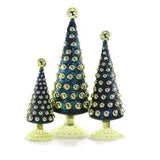 MCM Hobnail Trees Blue