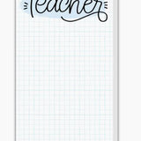 Best Teacher Notepad