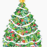 Green Christmas Tree Paper Placemat