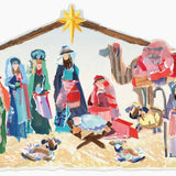 Nativity Scene Posh Die Cut Paper Placemat