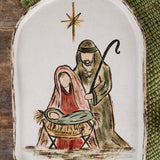 At The Manger Plate