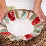 Candy Stripe Mini Freeform Bowl