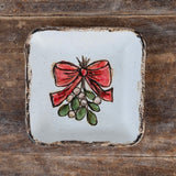 Merry Mistletoe Dish