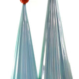 Pleated Baby Blue Trees