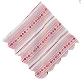 Villa Stripe Ruby Napkin