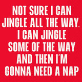 Jingle All The Way Cocktail Napkin