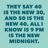 9PM Is Midnight Cocktail Napkins